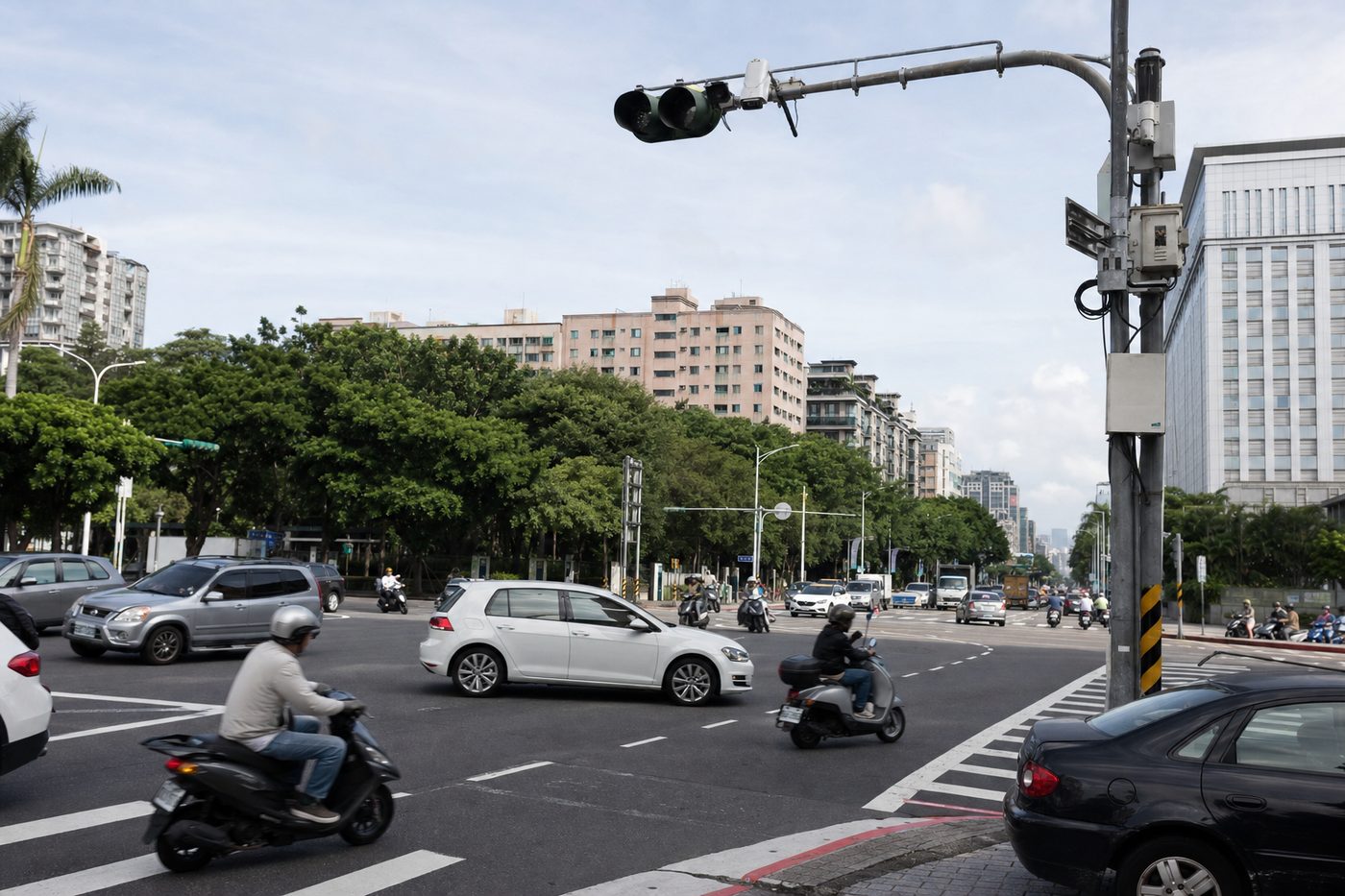 路口車流監測情境